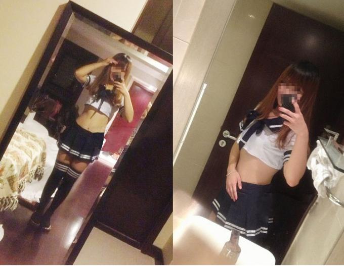 European and American Women′s Uniforms Cosplay School Girl Uniforms Split School Girl Sexy Lingerie
