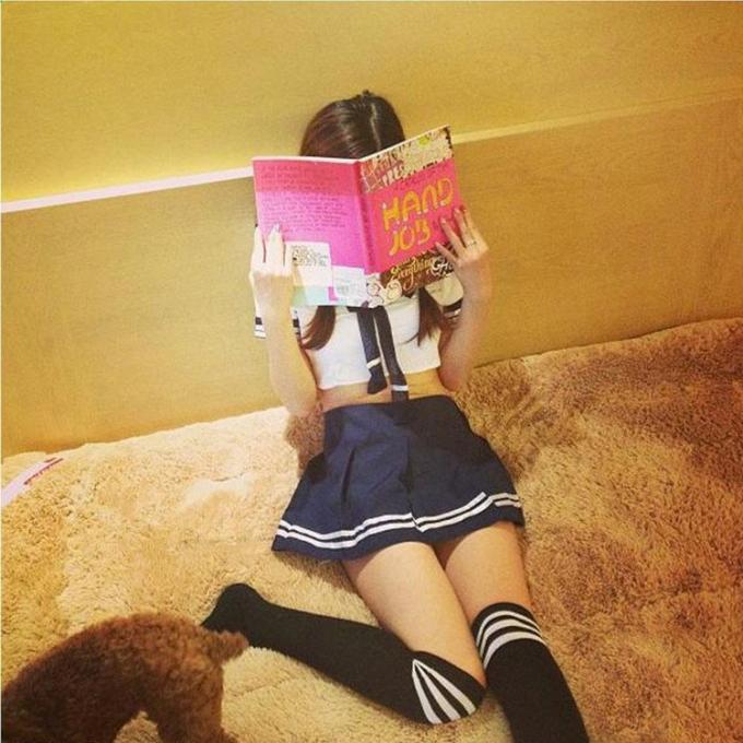 European and American Women′s Uniforms Cosplay School Girl Uniforms Split School Girl Sexy Lingerie