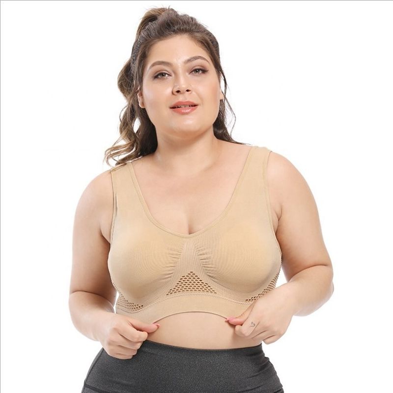 योग स्पोर्ट्स लार्ज लेडीज ब्रा 44C 44D 3XL 4XL कॉटन लेस अंडरवीयर