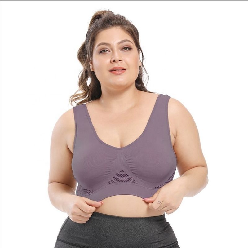 योग स्पोर्ट्स लार्ज लेडीज ब्रा 44C 44D 3XL 4XL कॉटन लेस अंडरवीयर
