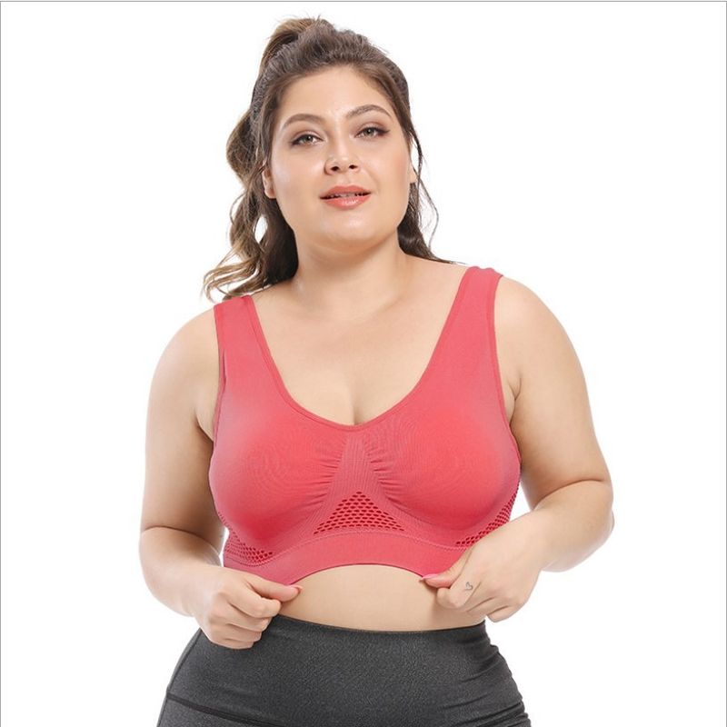 योग स्पोर्ट्स लार्ज लेडीज ब्रा 44C 44D 3XL 4XL कॉटन लेस अंडरवीयर